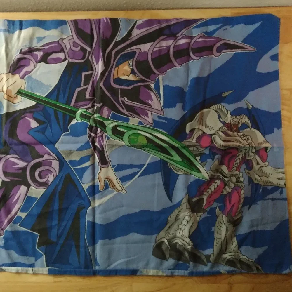 Vintage Yu-Gi-Oh! It's Your Move Pillowcase 1996